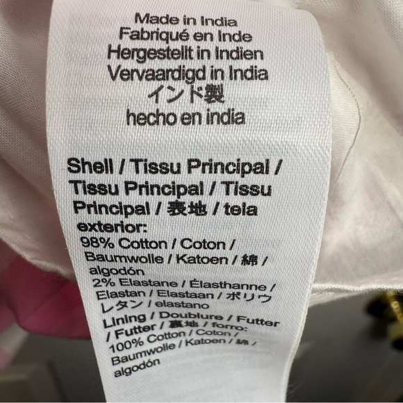 Crewcuts Pink and White Gingham Dress with Embroidered Ruffles Girls Size 5 EUC - Picture 6 of 8